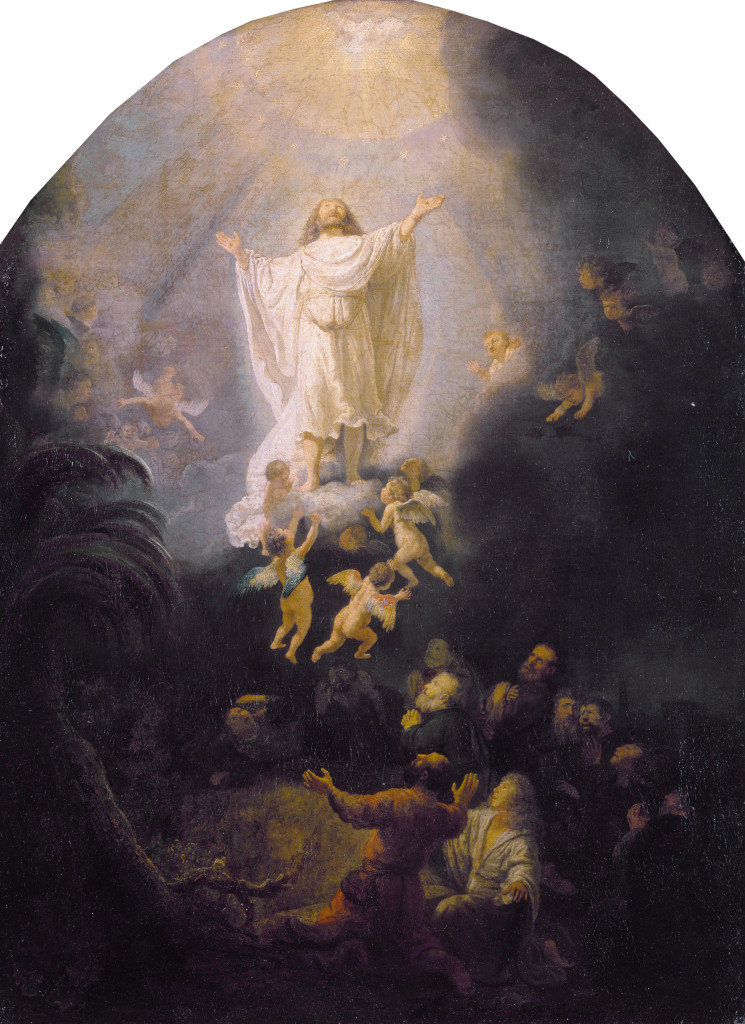 The Ascension, by Rembrandt (source: wikipedia)
