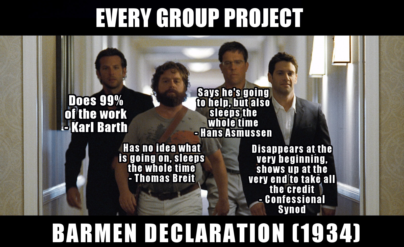 Every Group Project - Barmen Declaration - The PostBarthian